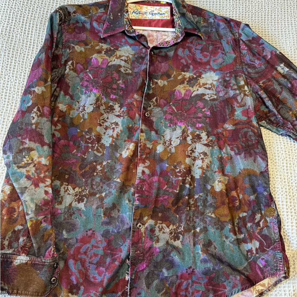 Floral Long Sleeve Shirt - Robert Graham